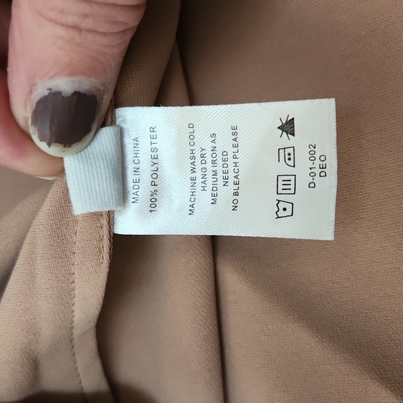 Roucha DEO Short Sleeve VNeck Drape Dress - Picture 16 of 16